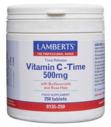 Vitamina C - Liberación Sostenida 500 mg · Lamberts · 250 comprimidos