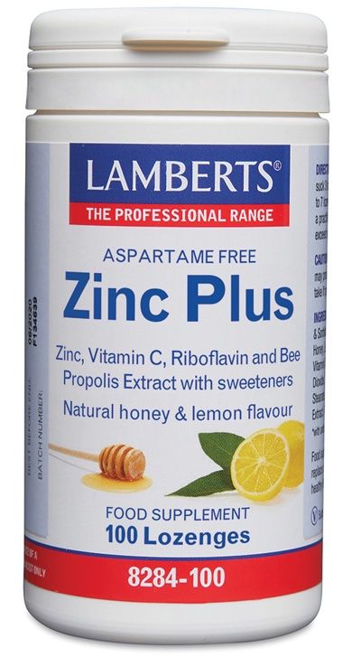 Zinc Plus · Lamberts · 100 comprimidos