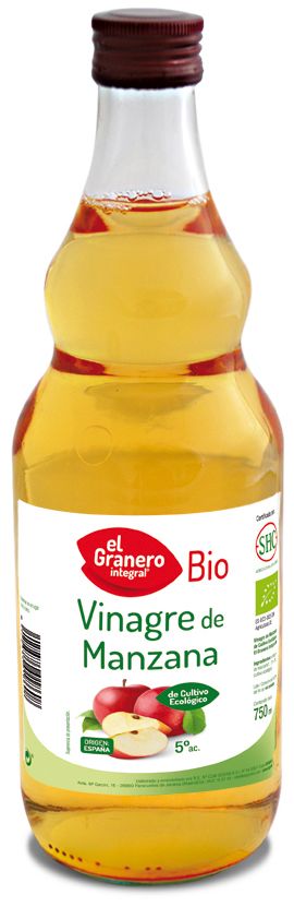 Vinagre De Manzana Bio · El Granero Integral · 750 ml