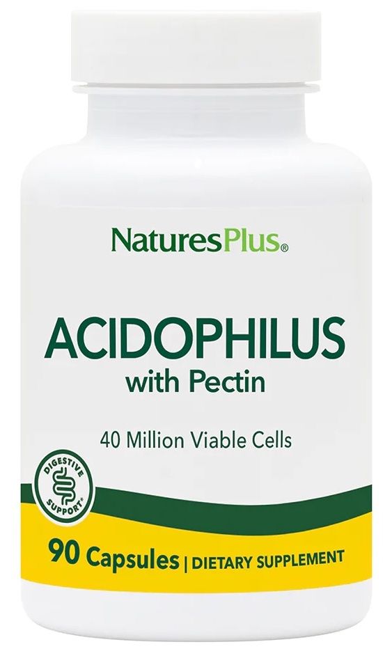 Acidophilus · Nature's Plus · 90 cápsulas