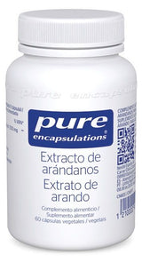 Extracto de Arándanos · Pure Encapsulations · 60 cápsulas