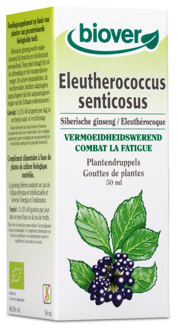 Eleutherococcus senticosus (Eleuterococo) · Biover · 50 ml