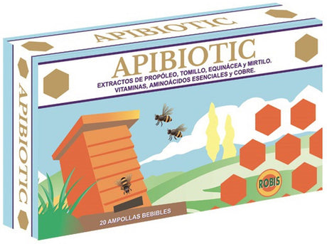 Apibiotic · Robis · 20 ampollas