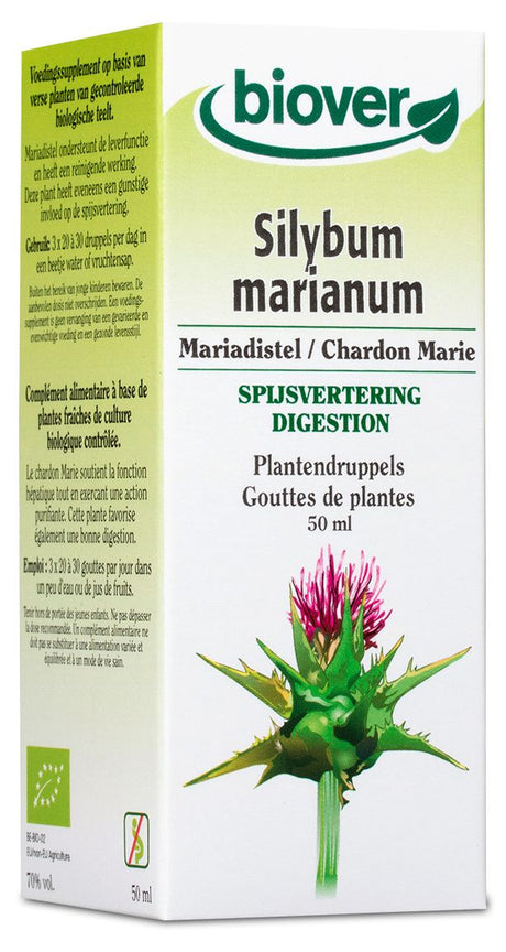 Silybum marianum (Cardo Mariano) · Biover · 50 ml