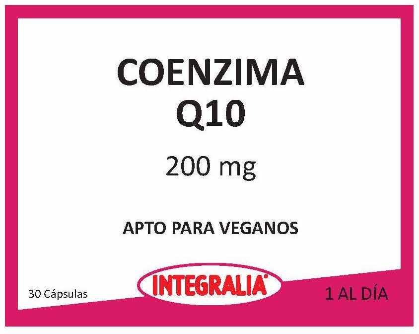 Coenzima Q10 - 200 mg · Integralia · 30 cápsulas