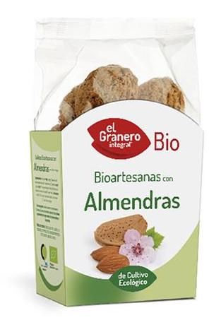 Galletas Artesanas con Almendra · El Granero Integral · 220 gramos