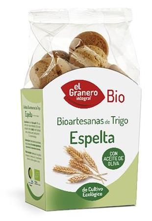 Galletas Artesanas de Trigo Espelta · El Granero Integral · 220 gramos