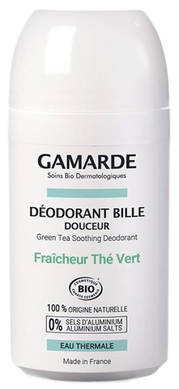 Desodorante Roll-On Suave - Aroma Té Verde · Gamarde · 50 ml