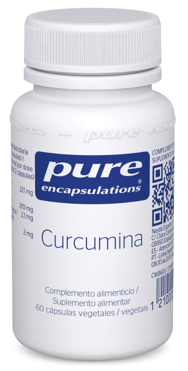 Curcumina · Pure Encapsulations · 60 cápsulas