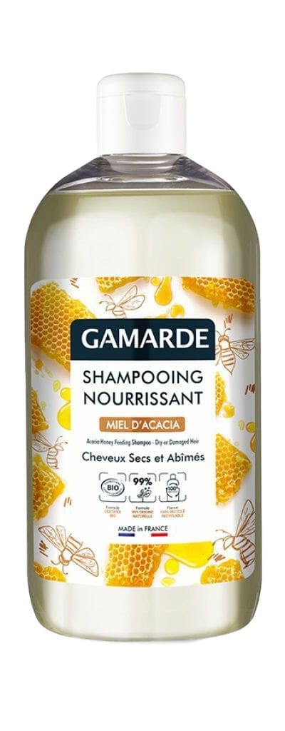 Champú Nutritivo de Miel de Acacia · Gamarde · 500 ml