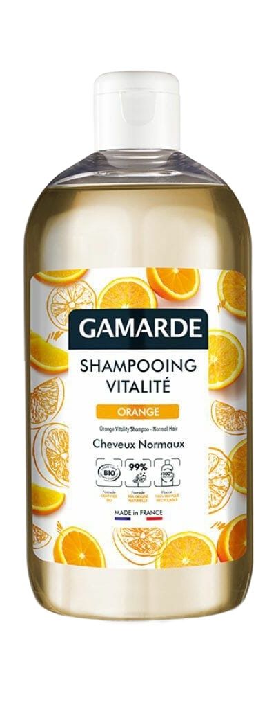 Champú Vitalidad de Naranja · Gamarde · 500 ml