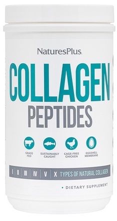 Collagen Peptides · Nature's Plus · 254 gramos