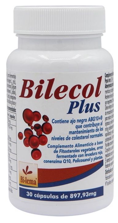 Bilecol Plus · Bilema · 30 cápsulas