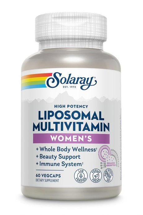 Multivitamínico Liposomal para Mujer · Solaray · 60 cápsulas