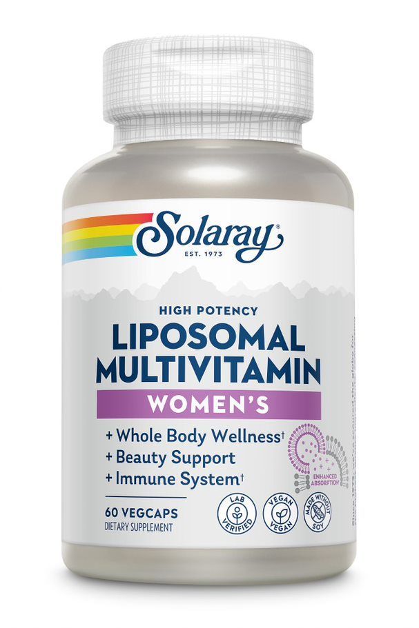 Multivitamínico Liposomal para Mujer · Solaray · 60 cápsulas