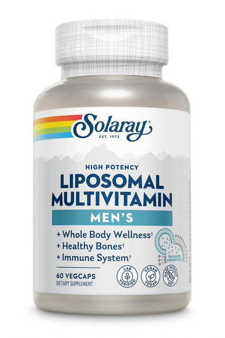 Multivitamínico Liposomal para Hombre · Solaray · 60 cápsulas