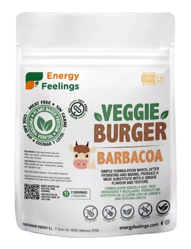 Veggie Burguer · Energy Feelings · 130 gramos