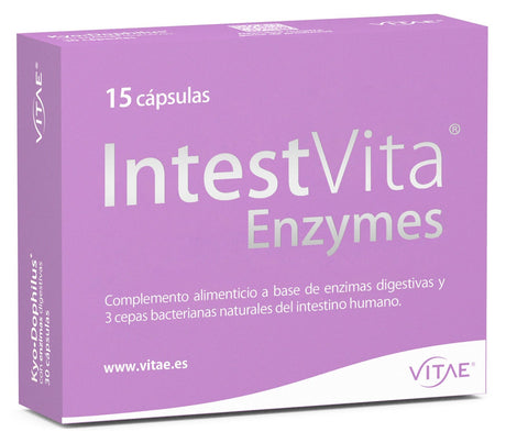 IntestVita Enzymes · Vitae · 15 cápsulas