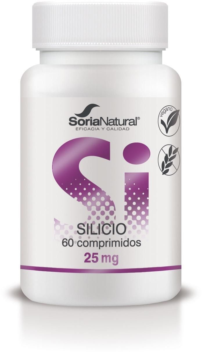 Silicio - Liberación Sostenida · Soria Natural · 60 comprimidos