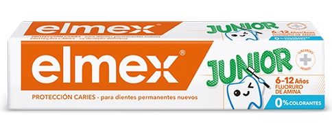 Dentífrico para Niños de 6 a 12 Años · Elmex · 75 ml