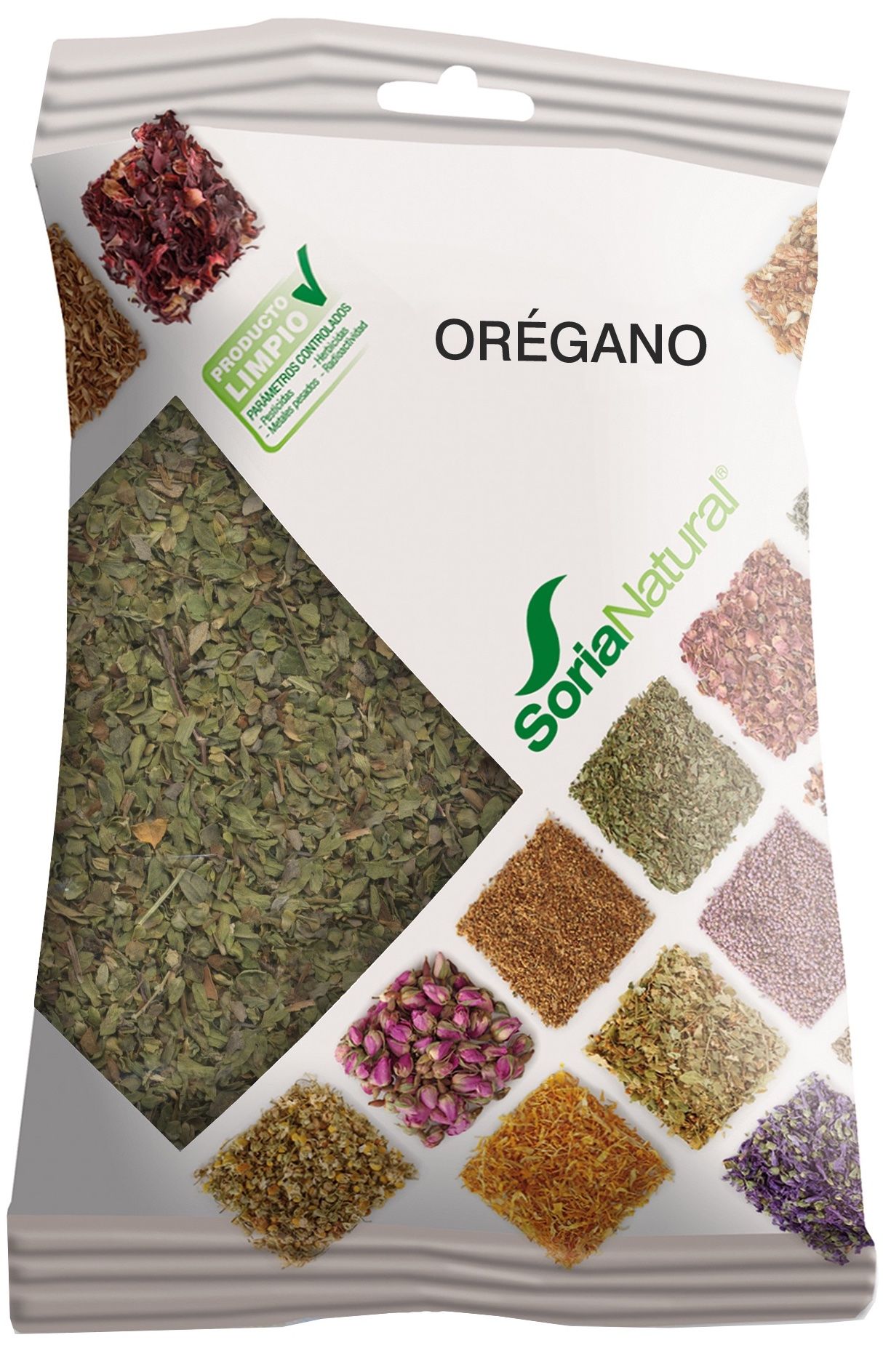 Orégano en Bolsa · Soria Natural · 25 gramos