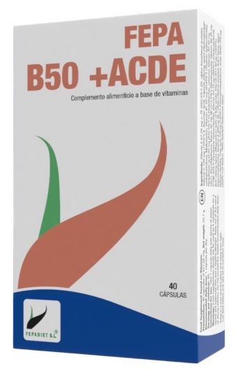 Fepa-B50 + ACDE · Fepadiet · 40 cápsulas