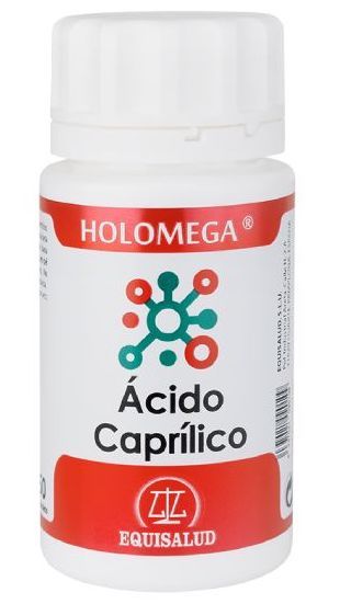 Holomega Ácido Caprílico · Equisalud · 50 cápsulas