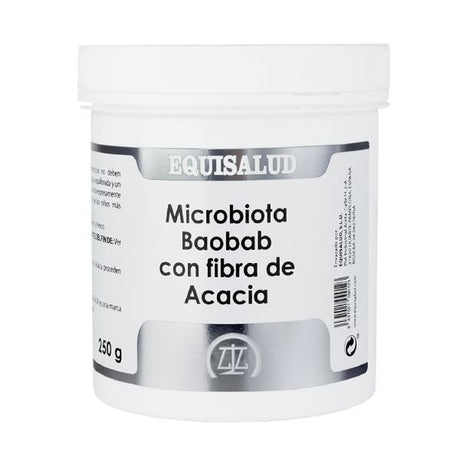 Microbiota Baobab con fibra de Acacia · Equisalud · 250 gramos