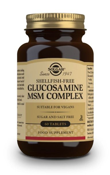 Glucosamina MSM Complex · Solgar · 60 comprimidos