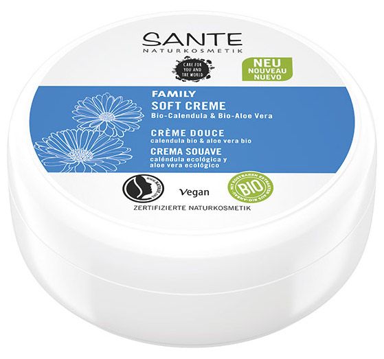 Crema Cara y Cuerpo Family Caléndula Bio & Aloe Vera Bio · Sante · 150 ml