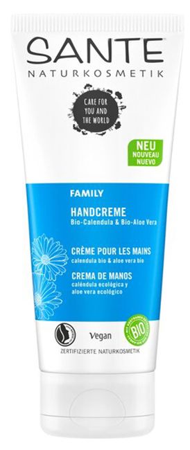 Crema Manos Family de Caléndula & Aloe Vera Bio · Sante · 100 ml