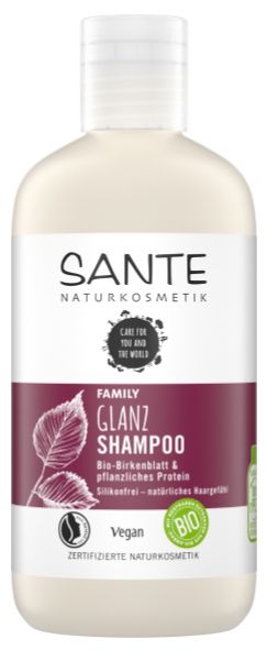 Champú Brillo Family de Abedul & Proteína Vegetal · Sante · 250 ml