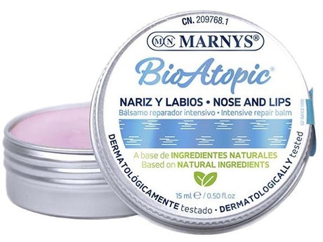 BioAtopic Bálsamo Reparador de Nariz y Labios · Marnys · 15 ml