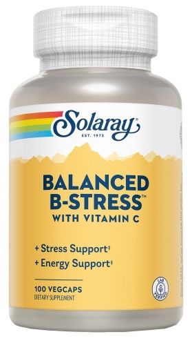 Balanced B-Stress · Solaray · 100 cápsulas