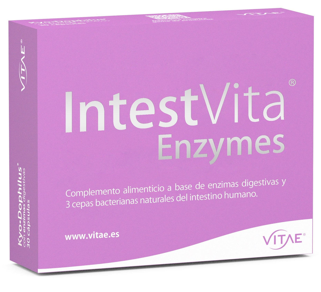 IntestVita Enzymes · Vitae · 60 cápsulas