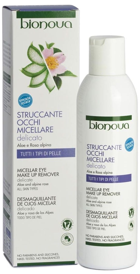 Agua Micelar Desmaquillante de Ojos · Bionova · 200 ml