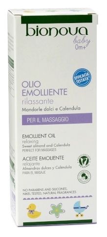 Aceite de Masaje Emoliente para Bebé · Bionova · 100 ml