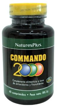 Commando 2000 · Nature's Plus · 60 comprimidos