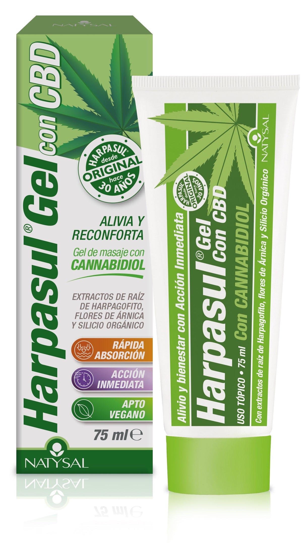 Harpasul Gel con CBD · Natysal · 75 ml