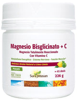 Magnesio Bisglicinato + Vitamina C · Sura Vitasan · 226 gramos