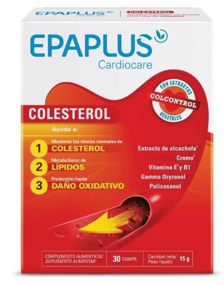 Cardiocare Colesterol · Epaplus · 30 comprimidos