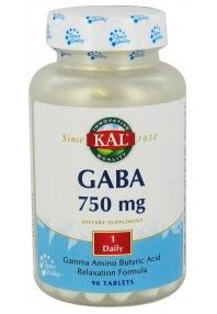 GABA 750 mg · KAL · 90 comprimidos