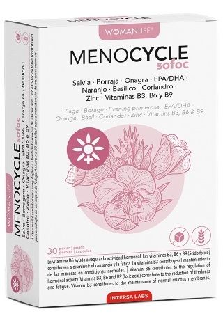 Menocycle Sofoc · Dietéticos Intersa · 30 perlas