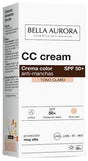 CC Cream SPF 50+ Antimanchas - Tono Claro · Bella Aurora · 30 ml