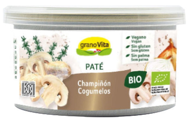 Paté de Champiñón Bio · Granovita · 125 gramos