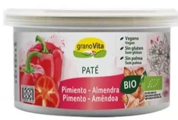 Paté de Pimiento y Almendra Bio · Granovita · 125 gramos