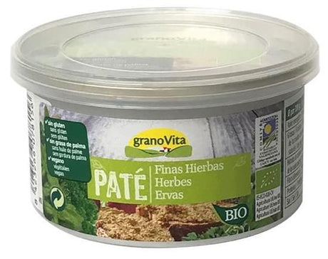 Paté de Finas Hierbas · Granovita · 125 gramos