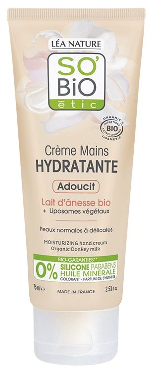 Crema de Manos Hidratante · So’Bio etic · 75 ml