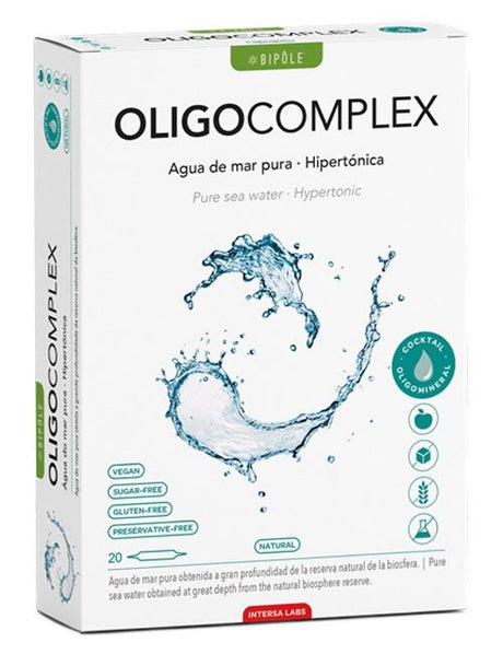 Bipole Oligo Complex · Dietéticos Intersa · 20 ampollas