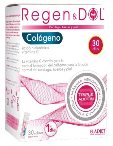 RegenDol Colágeno · Eladiet · 30 sobres